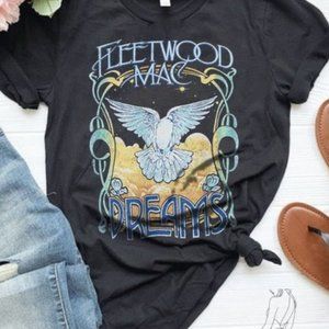 Fleetwood Mac Unisex Tee Sisters Of The Moon, Rock Music Lovers, Fleetwood Mac D